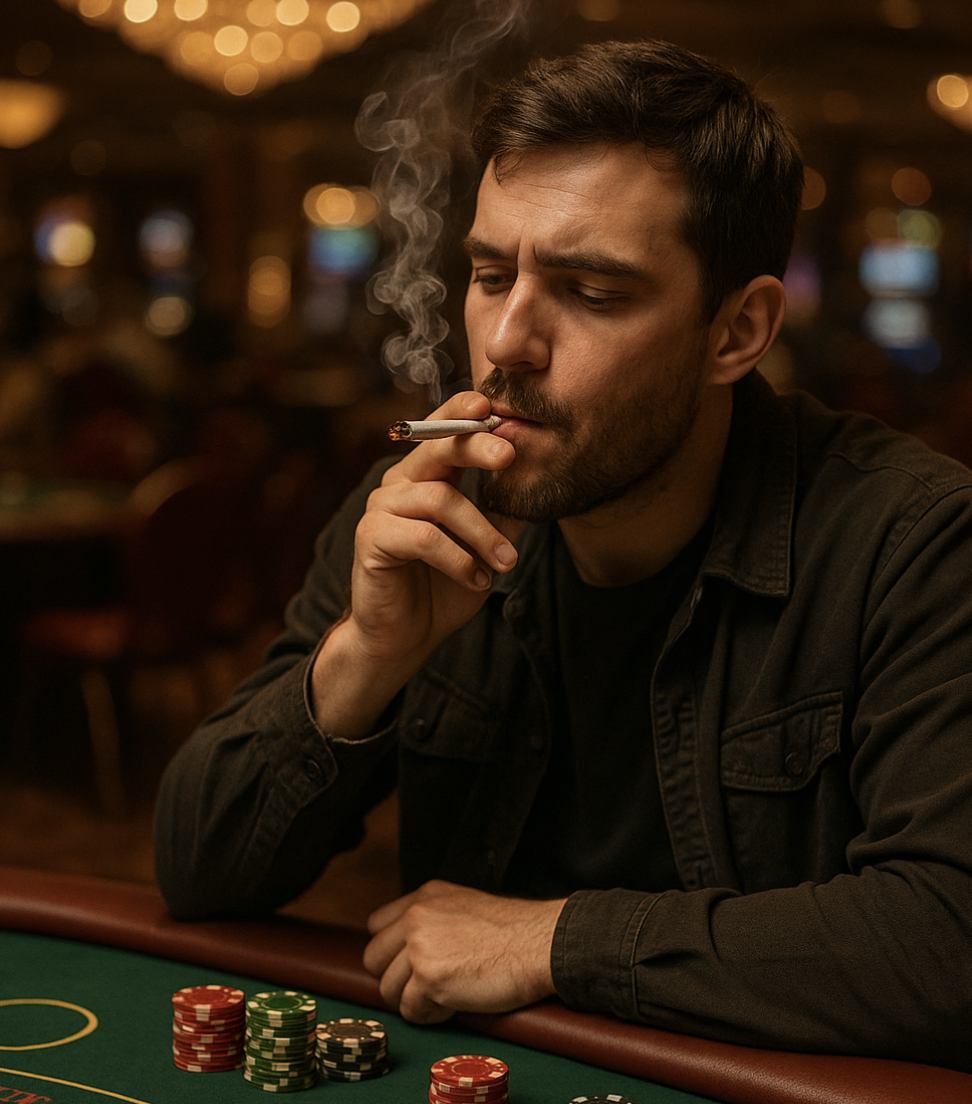How Marijuana Use Can Mask Gambling Addiction